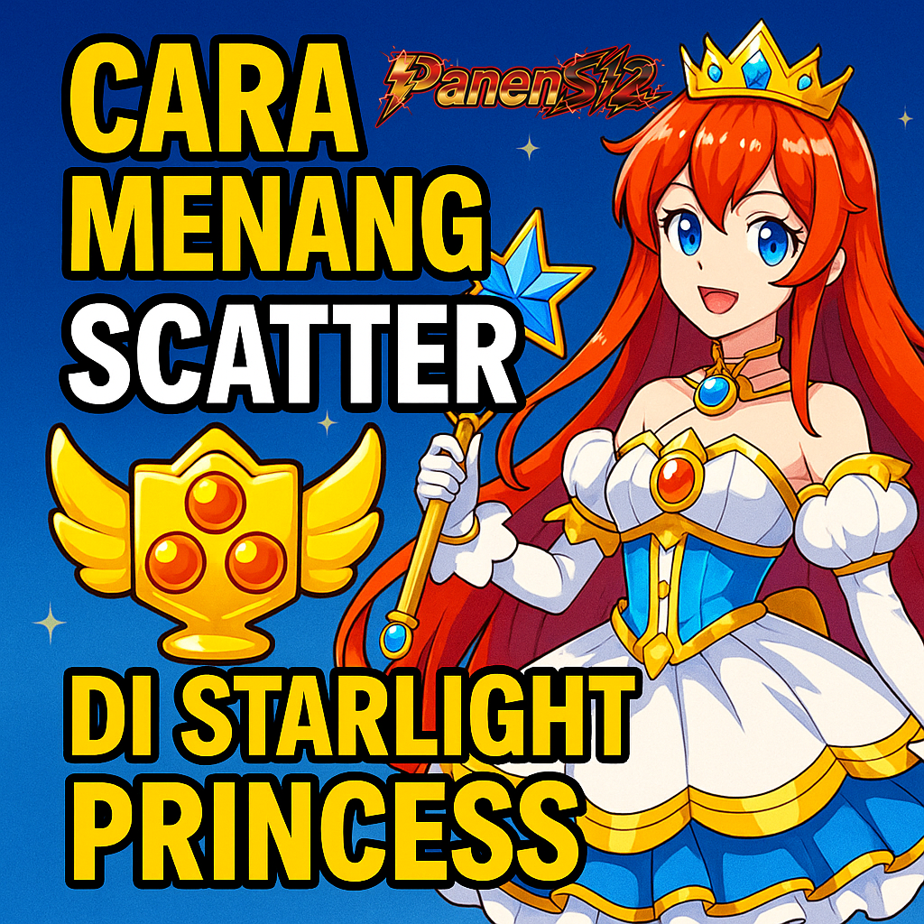 Cara Menang Scatter di Starlight Princess